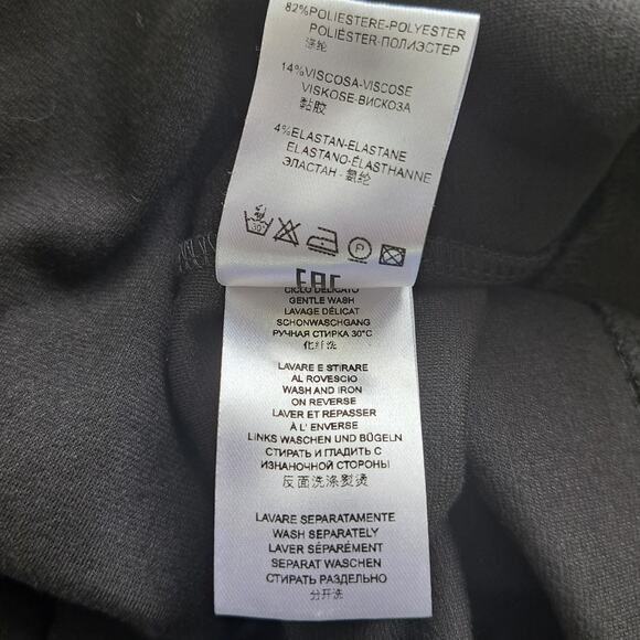 PIETRO BRUNELLI Black Maternity A-line Dress Small Lace Shoulder Office Party - Picture 12 of 12